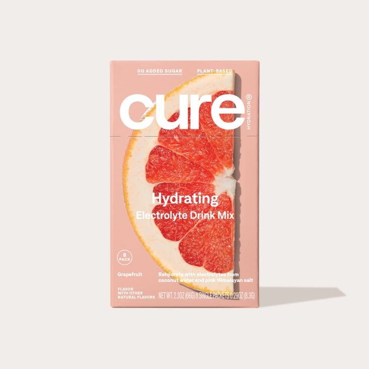 Cure Hydration Electrolyte Drink Mix, 8ct
