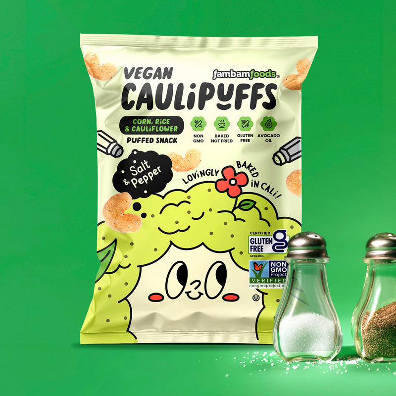 CauliPuffs Gluten Free Cauliflower Puffed Snacks