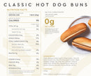 Hero Zero Net Carb Classic Hot Dog Buns, 8 buns