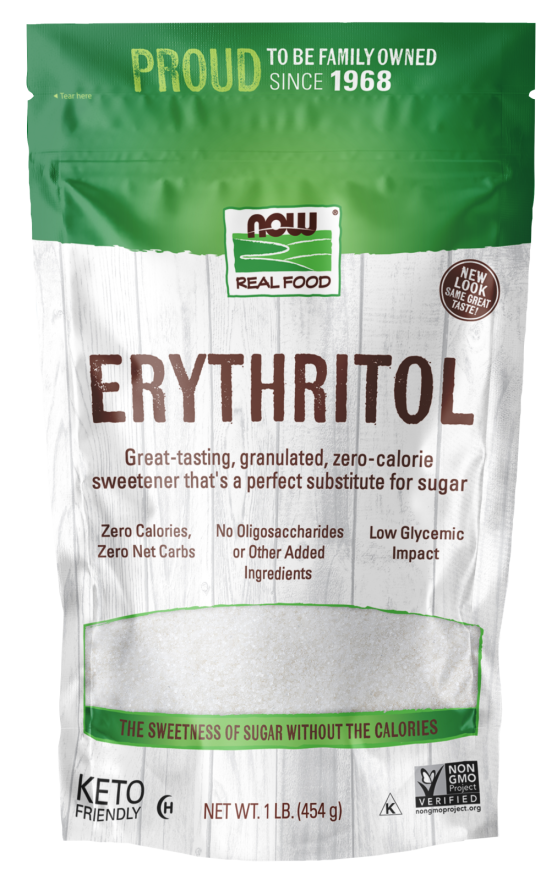 NOW Erythritol Granular