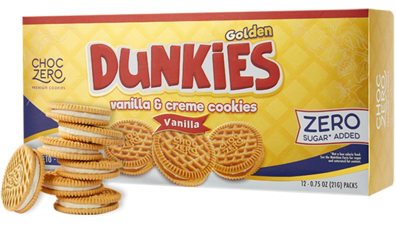 ChocZero Dunkies Sandwich Cookies, 9 oz