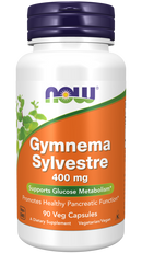 NOW Gymnema Sylvestre Extract 90 veg capsules