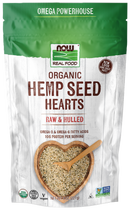 NOW Hemp Seed Hearts, Organic 8 oz.