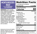 Simply Snackin' Beef Protein Snack - Northwoods Beef with Cranberries & Blueberries