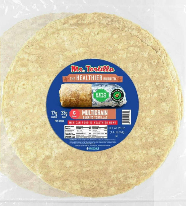 Mr Tortilla Burrito Tortilla, Multigrain