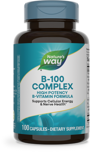 Nature's Way Vitamin B-100 Complex 100 capsules