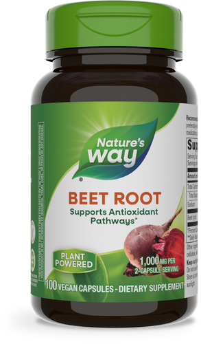 Nature's Way Beet Root 100 vegan capsules