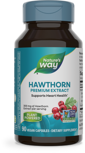 Nature's Way Hawthorn Extract 90 vegan capsules