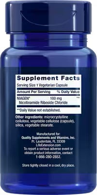 Life Extension NAD+ Cell Regenerator,  30 Vegetarian Capsules