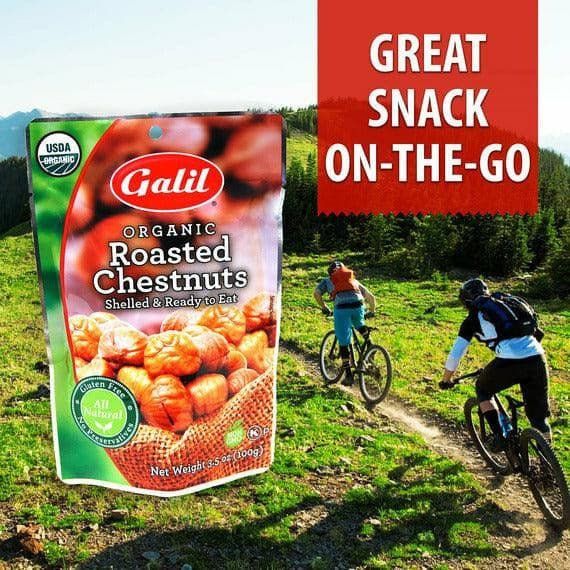 Galil Organic Roasted Chestnuts