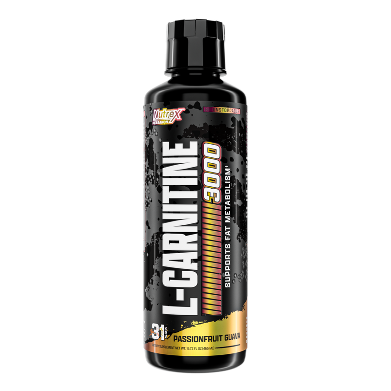 Nutrex Liquid L-Carnitine 3000, 31 servings (15.72 fl oz)