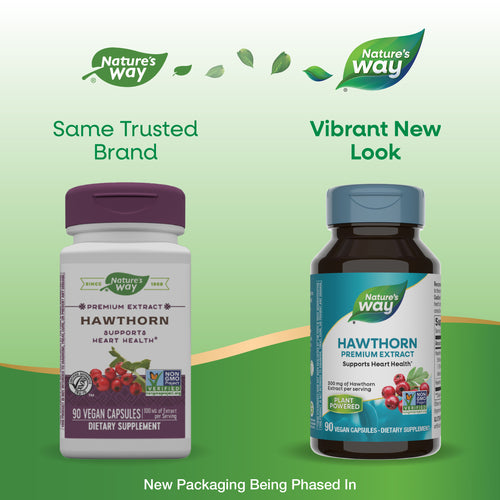 Nature's Way Hawthorn Extract 90 vegan capsules