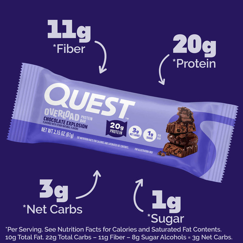 Quest Nutrition Quest Overload Protein Bar