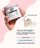 Wonderbelly Bloat + Gas Relief, 42 chewable tablets