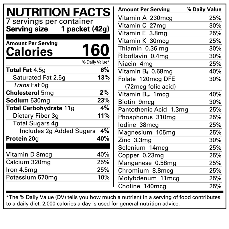 Numetra 20g Protein Entrées