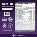 Procare Health Once Daily Core-18 Bariatric Multivitamin, 18mg Iron, 30 Capsules