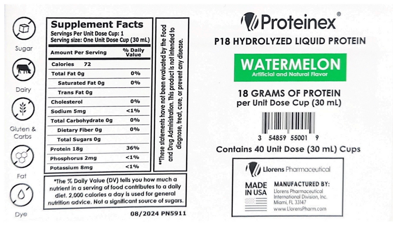 Proteinex 18g Liquid Protein