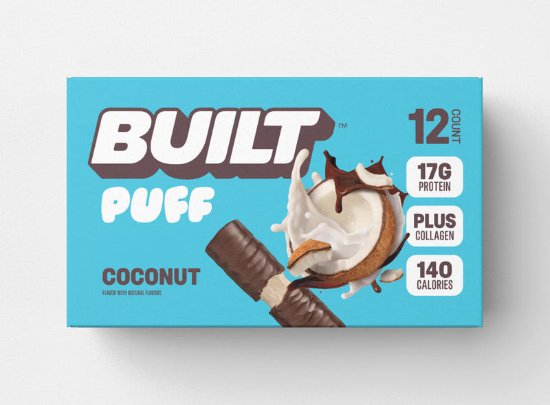 Built Bar Protein Puffs - Coconut