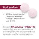 Bariatric Advantage Chewable FloraVantage Probiotic 10 Billion CFU Tablets - Grape (90 Count)