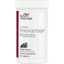 Bariatric Advantage Chewable FloraVantage Probiotic 10 Billion CFU Tablets - Grape (90 Count)