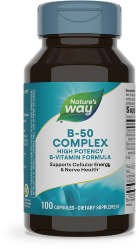 Nature's Way Vitamin B-50 Complex 100 capsules