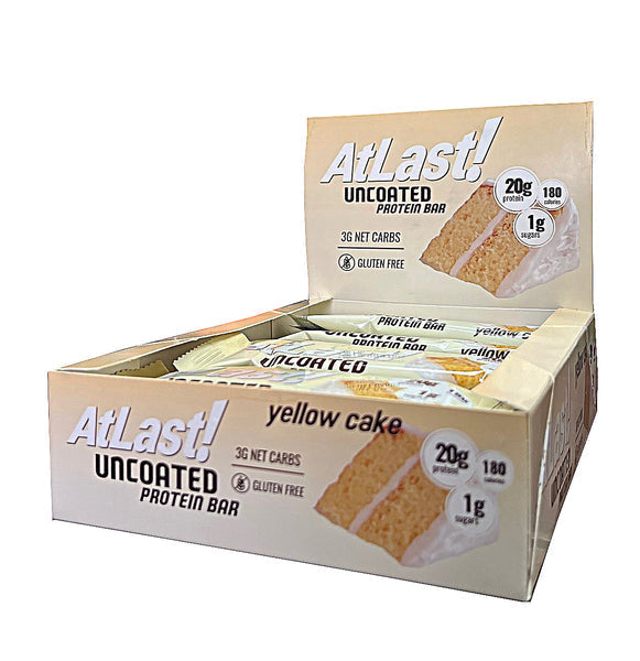Healthsmart At Last! Uncoated Protein Bars