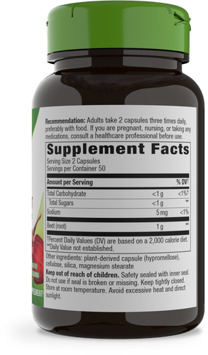 Nature's Way Beet Root 100 vegan capsules