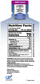 Liquid Collagen Protein Packets by ProT Gold - Berry 