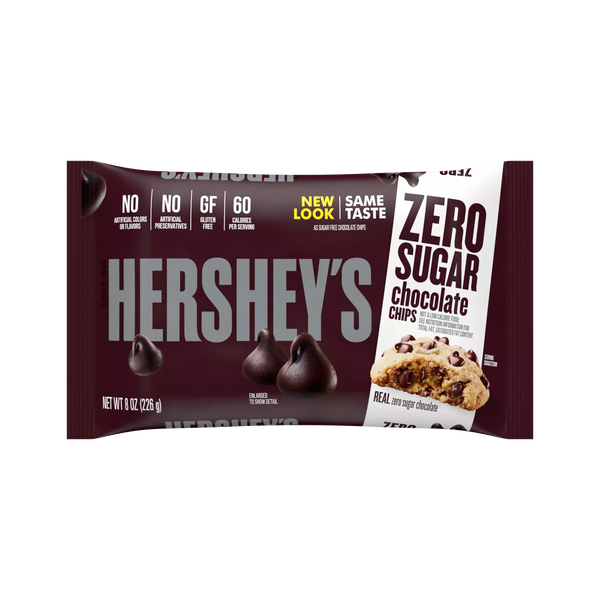 Hershey's Zero Sugar Chocolate Chips, 8 oz