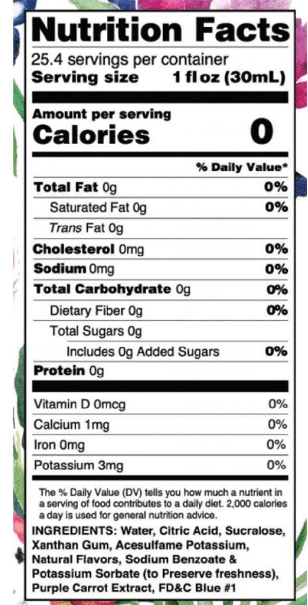 Jordan's Skinny Syrups Sugar Free Flavor Infusion Syrup