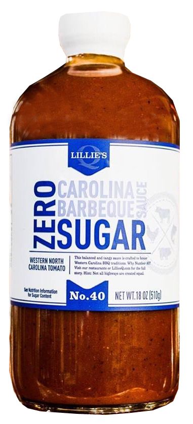 Lillie's Q Zero Sugar Carolina Barbeque Sauce 18 oz 