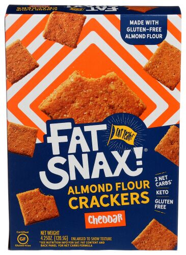 Fat Snax Almond Flour Crackers