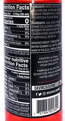 Da Vinci Sugar Free Syrup