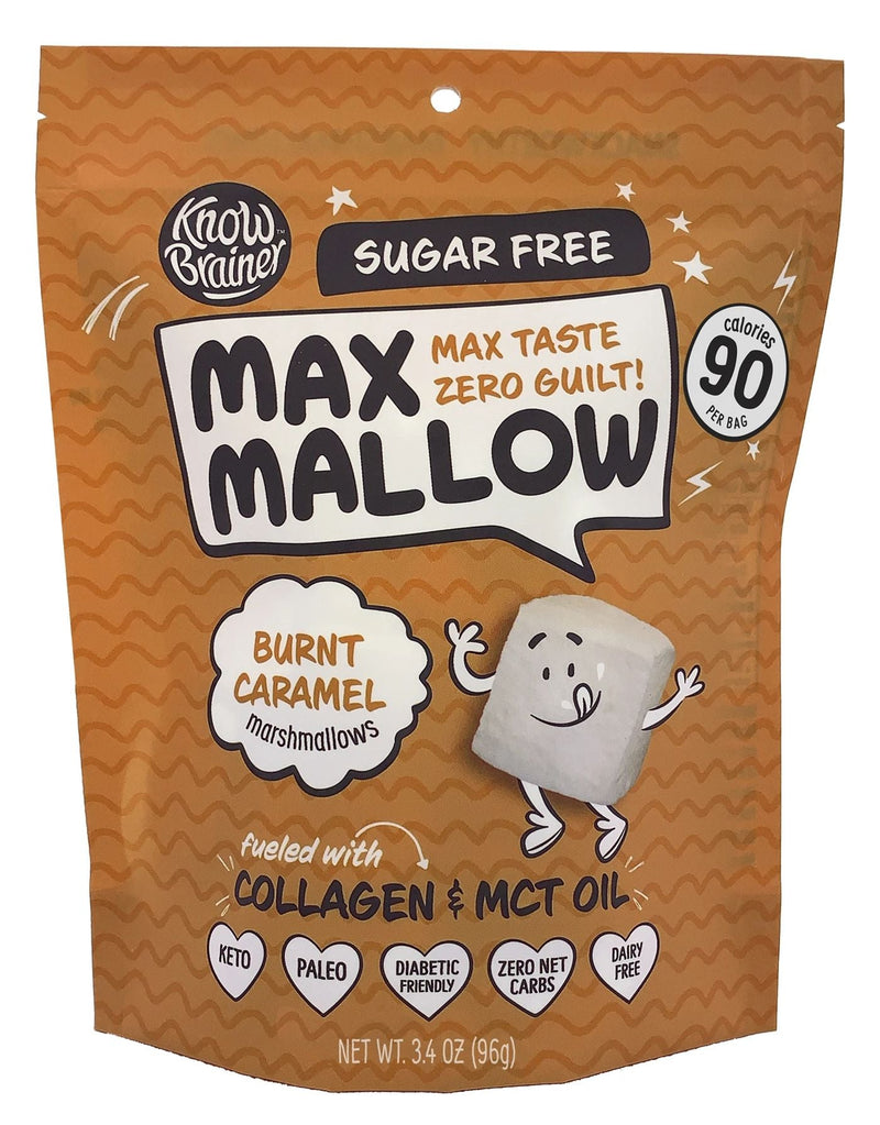 Know Brainer Foods Max Mallow Sugar Free Marshmallows