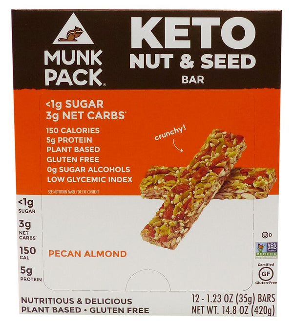 #Flavor_Pecan Almond #Size_12 bars