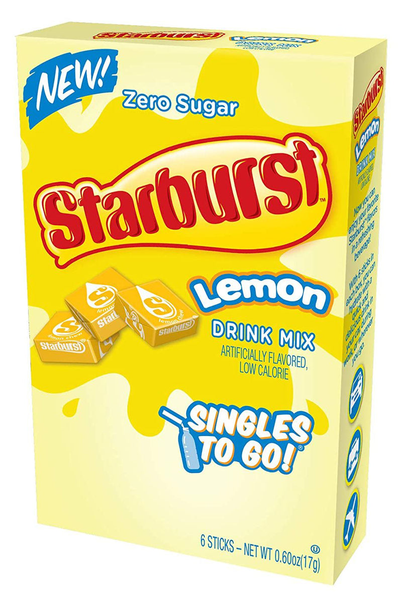 Starburst Zero Sugar Singles-to-Go