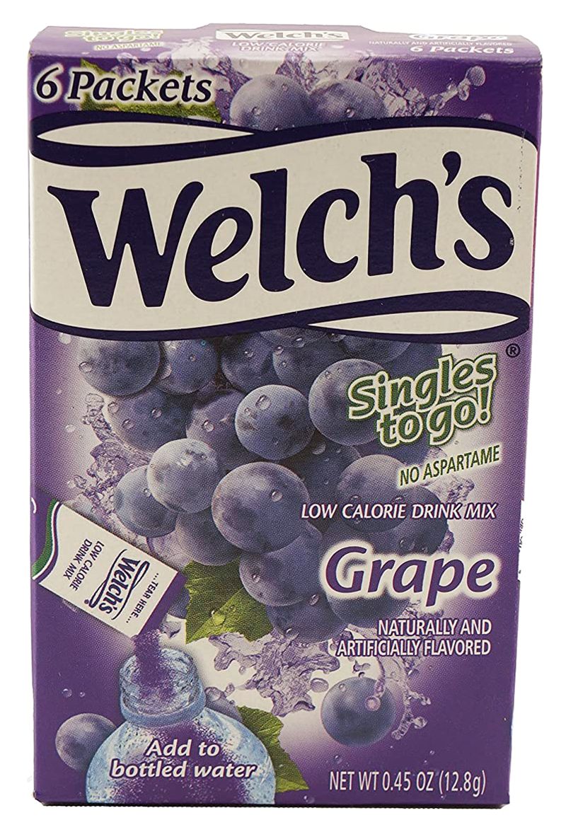 Welch's Zero Sugar Singles-to-Go