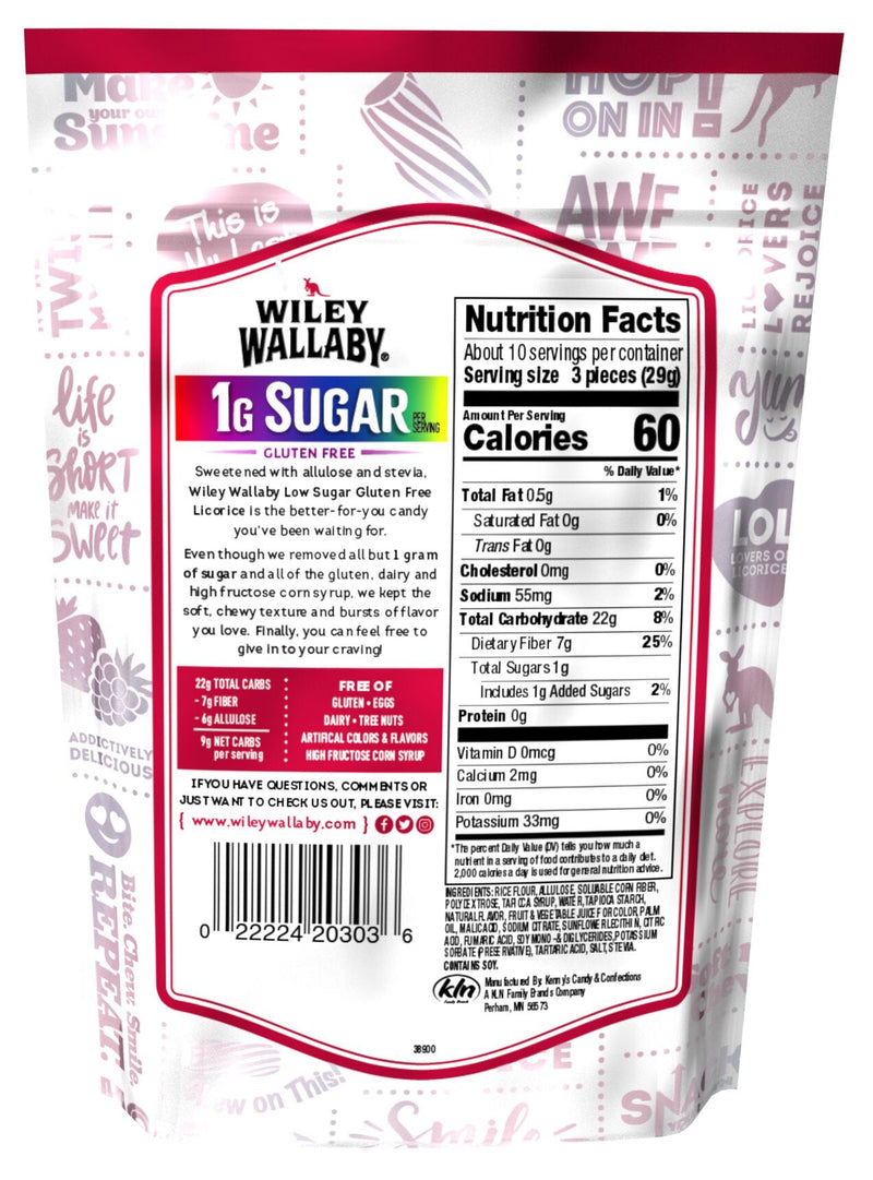 Wiley Wallaby Low Sugar Licorice 5.5 oz