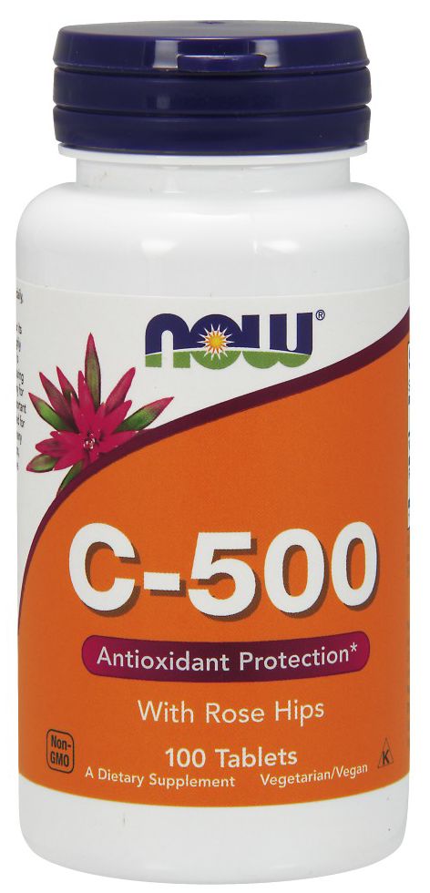 #Dosage_C-500 plus 40 mg of Rose Hips #Size_100 tablets