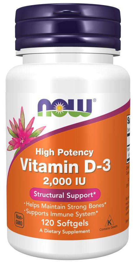 NOW Vitamin D-3