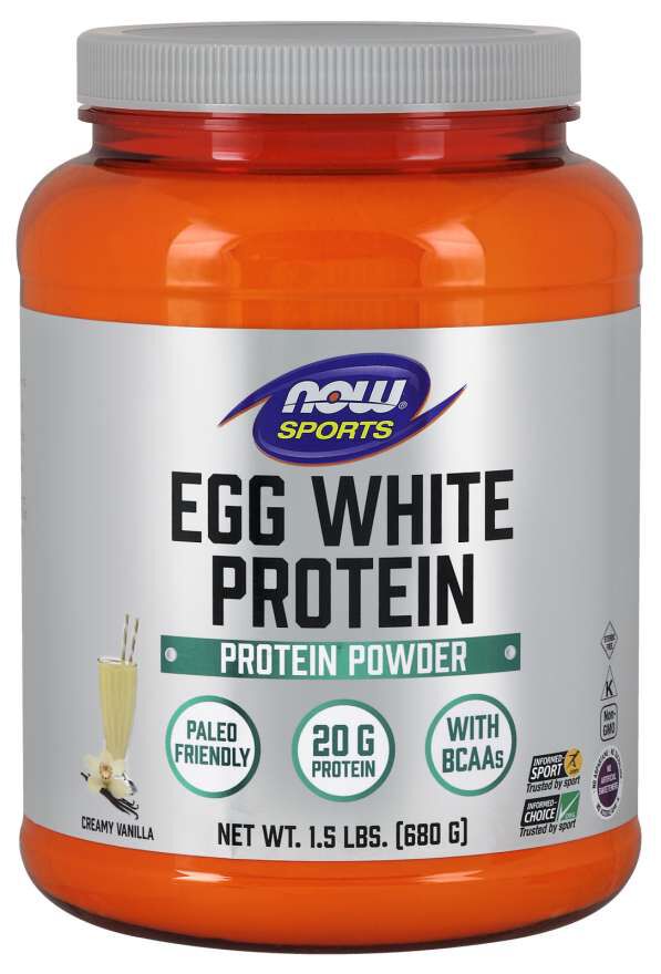 NOW Egg White Protein Powder