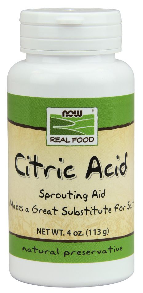 NOW Citric Acid 4 oz. 