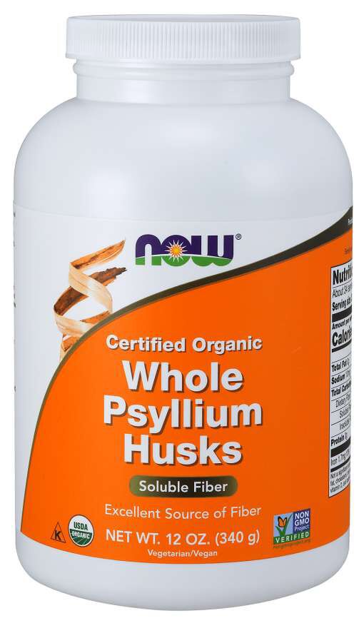 NOW Psyllium Husks, Whole