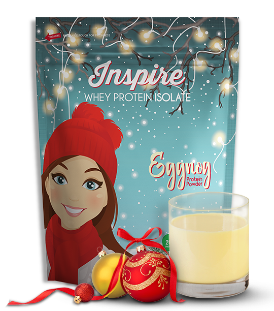 Inspire Egg Nog Protein Powder by Bariatric Eating