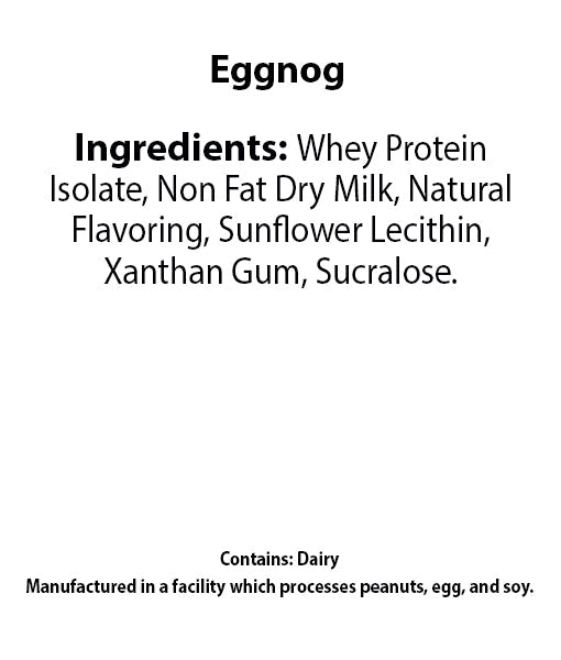 Inspire Egg Nog Protein Powder by Bariatric Eating