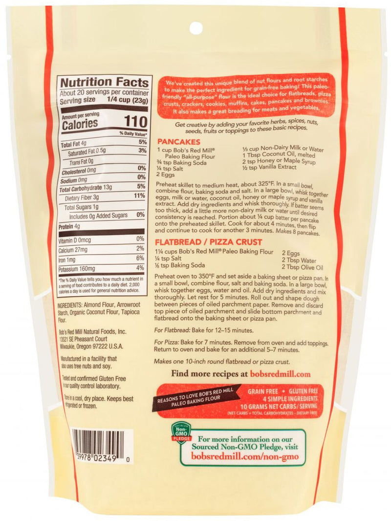 Bob's Red Mill Paleo Baking Flour 1 lb. 