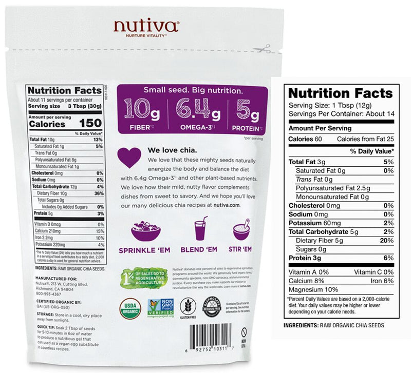 Nutiva Chia Seed