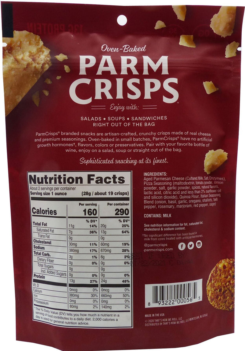 ParmCrisps Oven-Baked Parm Crisps