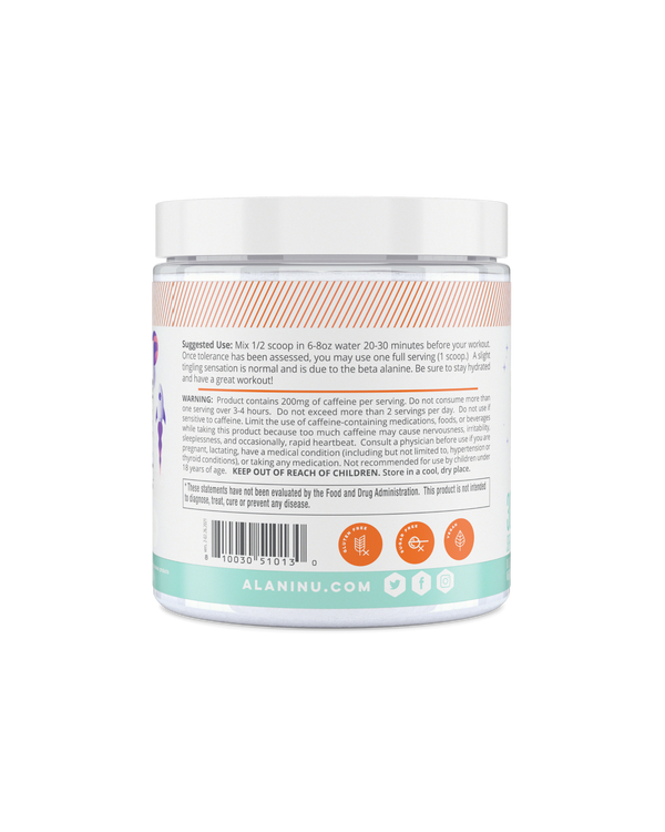 Pre-Workout Supplement Powder by Alani Nutrition