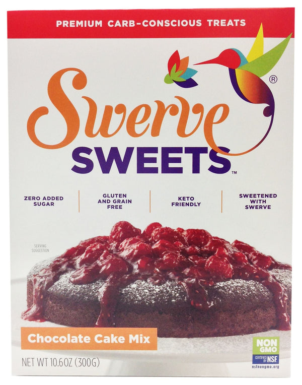 Swerve Chocolate Cake Mix 10.6 oz 